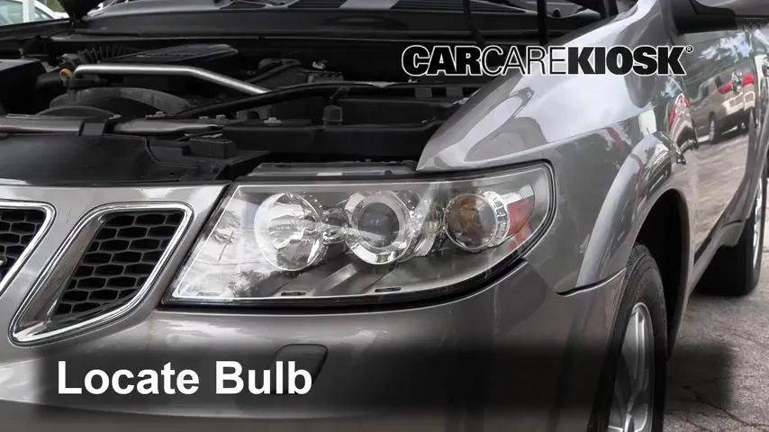 2007 Saab 9-7x 4.2i 4.2L 6 Cyl. Lights Headlight (replace bulb)